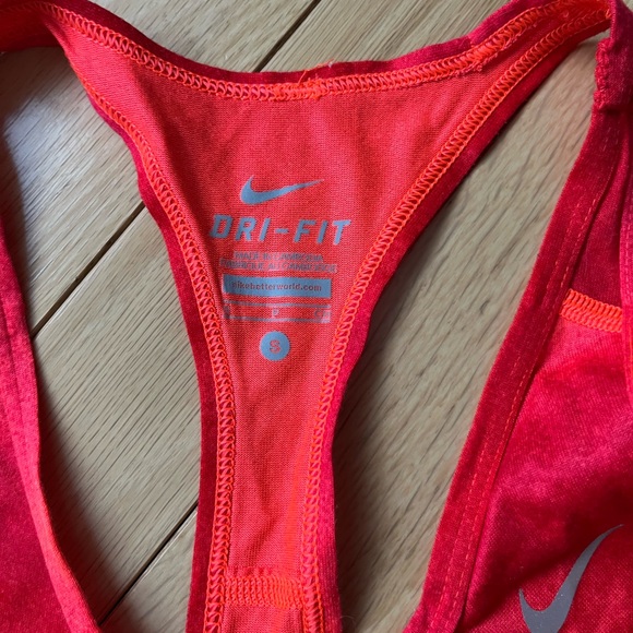 Nike Red Dri-FIT Racer Back Robe Dress - Picture 2 of 4